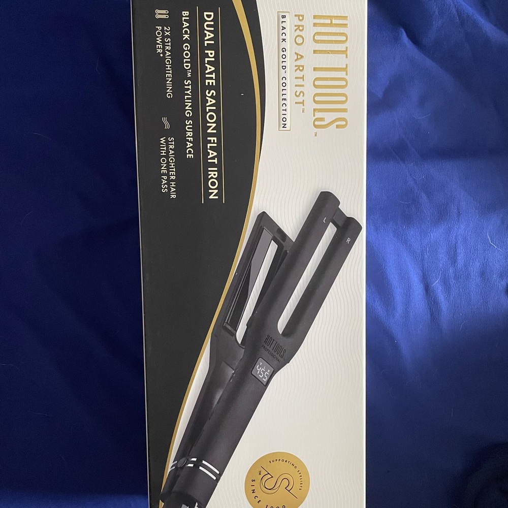 Black Professional Hair Straightener with Sleek Design